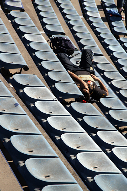 Watching Soccer in Buenos Aires, Part 2: San Lorenzo 14 Tired Fan