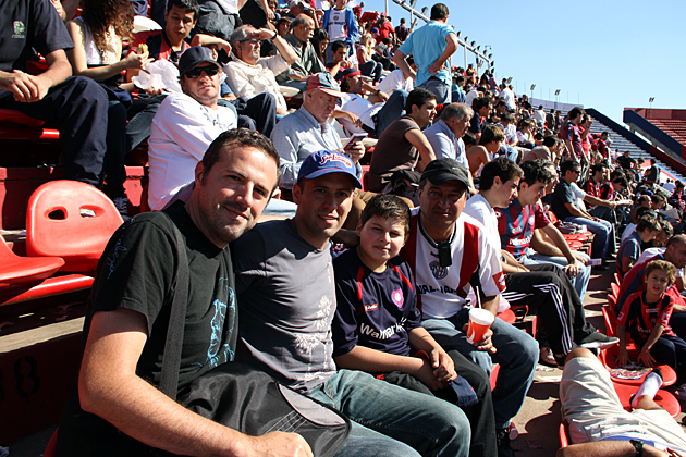 Watching Soccer in Buenos Aires, Part 2: San Lorenzo 2 San Lorenzo Soccer Fans