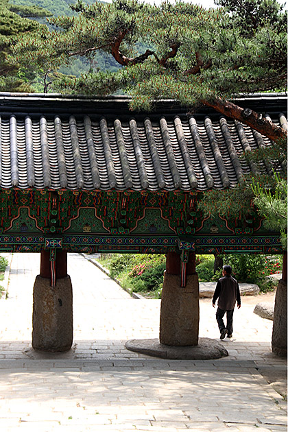 Leaving The Temple