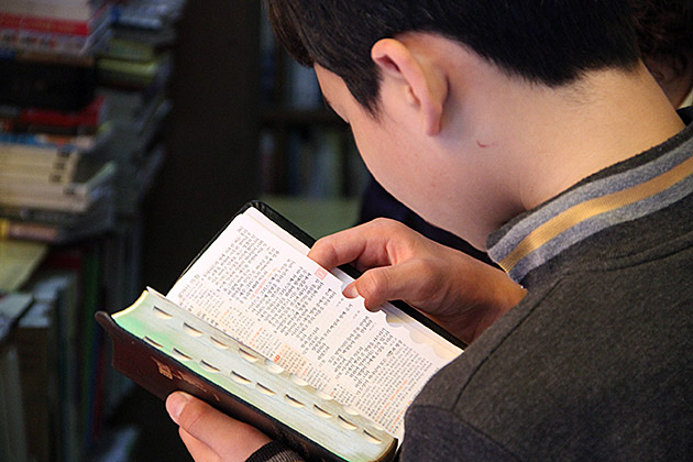 Child Reading A Book