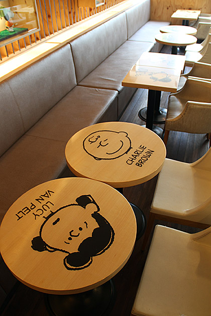Charlie Brown Cafe in Busan