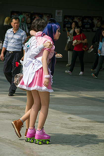 Cosplay at Comic World 30 Roller Skates Cosplay