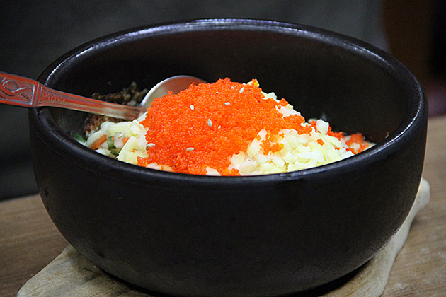 Fish Egg Bibimbap