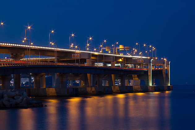 Busan's Diamond Bridge 15 Gwangan Bridge At Night
