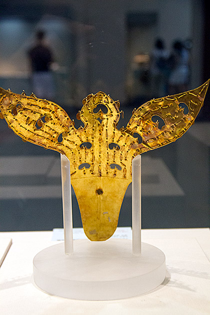 Golden Korean Mask