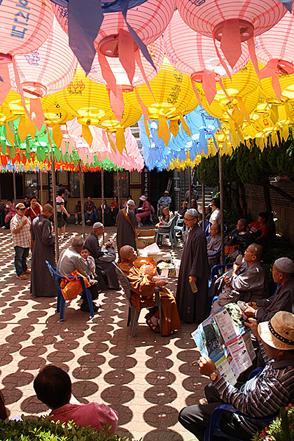 Buddhist Monk Hang Out