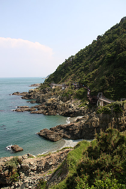 Hiking through Igidae Park 7 Busan Wandern