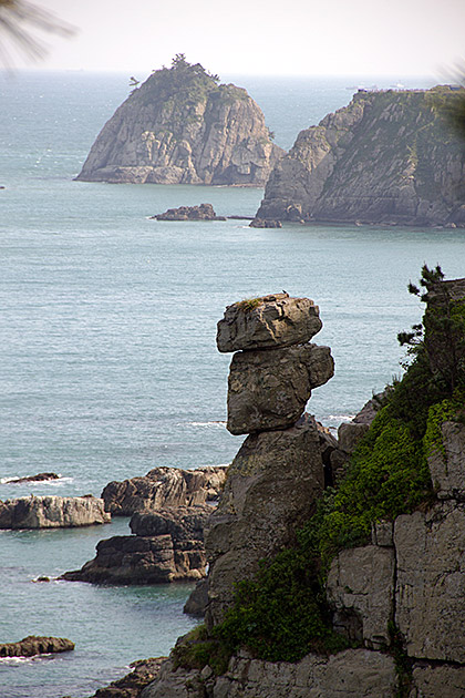 Hiking through Igidae Park 2 Stone Tower Busan