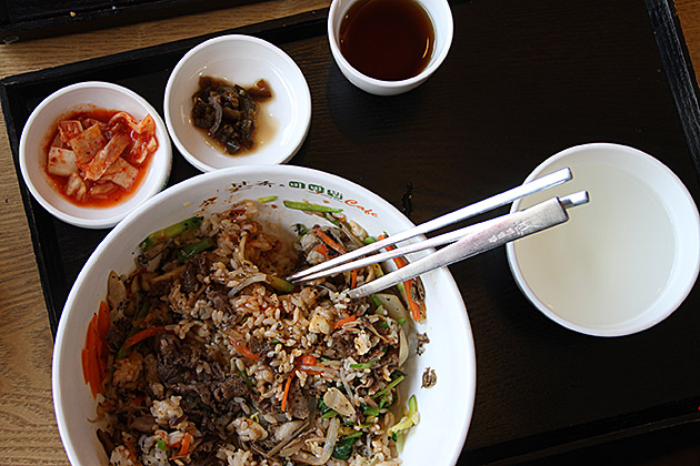Mushroom Bibimbap