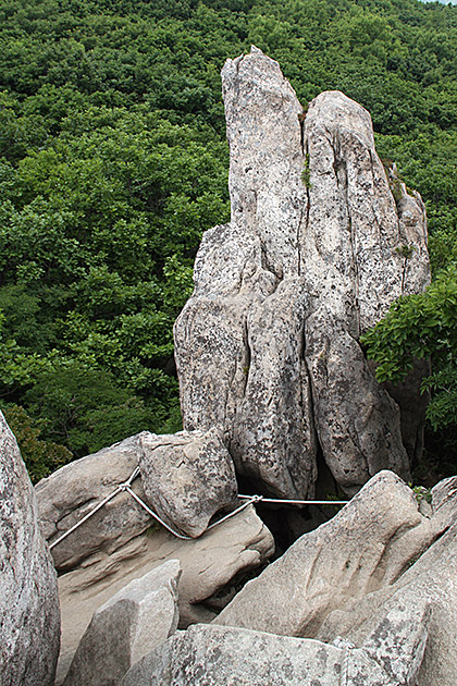 Rock climbing in Busan