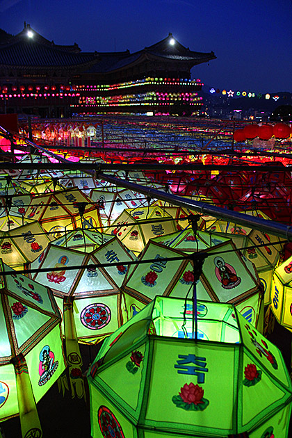 Samgwangsa Under a Blanket of Lanterns 12 Busan 2012