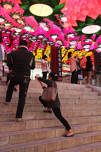 Samgwangsa Under a Blanket of Lanterns 27 Stretch Photographer