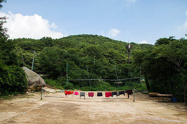 Playing Tennis in Korea