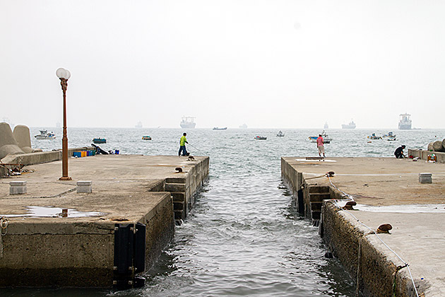 Fishing in Busan