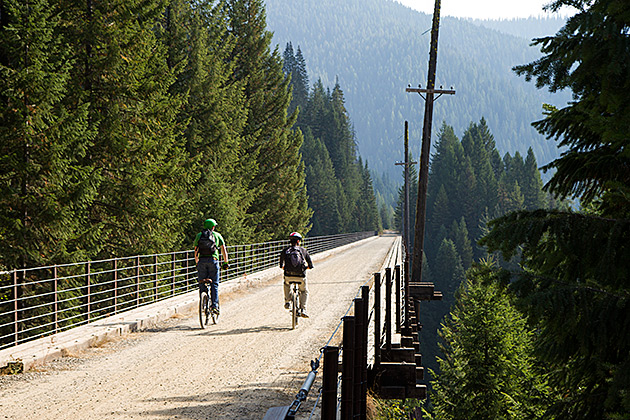 Biking the Hiawatha Trail 28 Fahrrad Tour