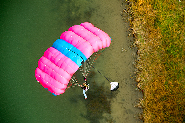 Parachuting Idaho