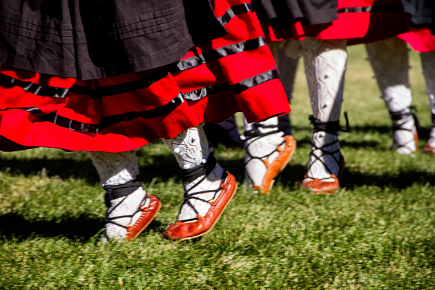 The Folklife Fair & Sheepdog Trials 5 Basque Dancing Shoes