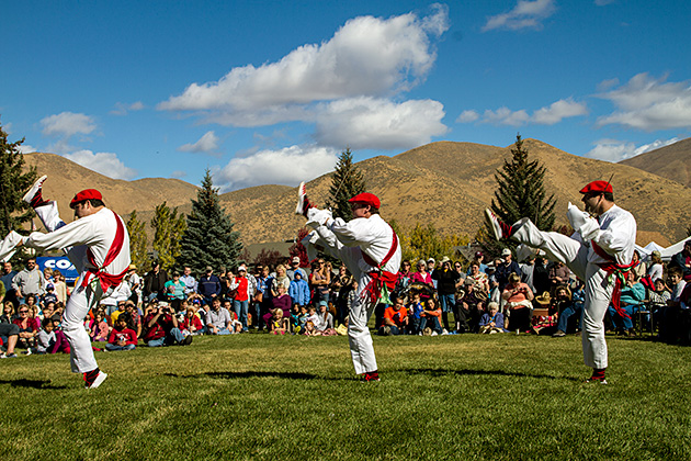 The Folklife Fair & Sheepdog Trials 7 Basque High Kick