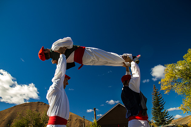 The Folklife Fair & Sheepdog Trials 12 Basque Lift Dance