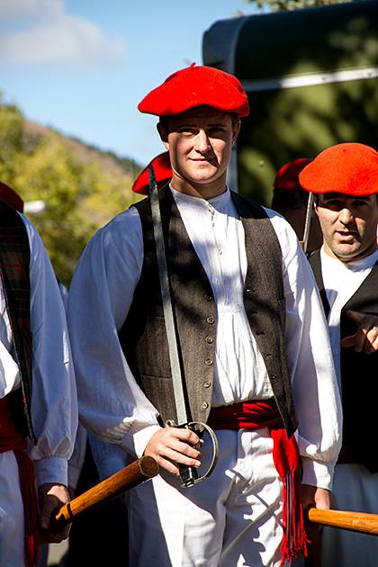 The Folklife Fair & Sheepdog Trials 15 Basque Soldiers