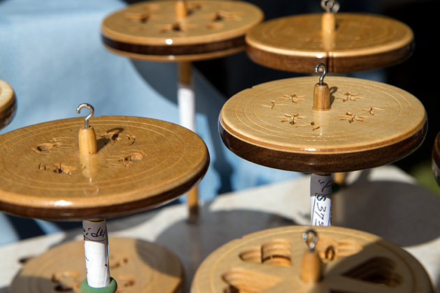 The Folklife Fair & Sheepdog Trials 31 Wool Spinner
