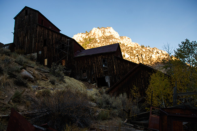 The Ghost Town of Bayhorse 3 Mining Mill Idaho