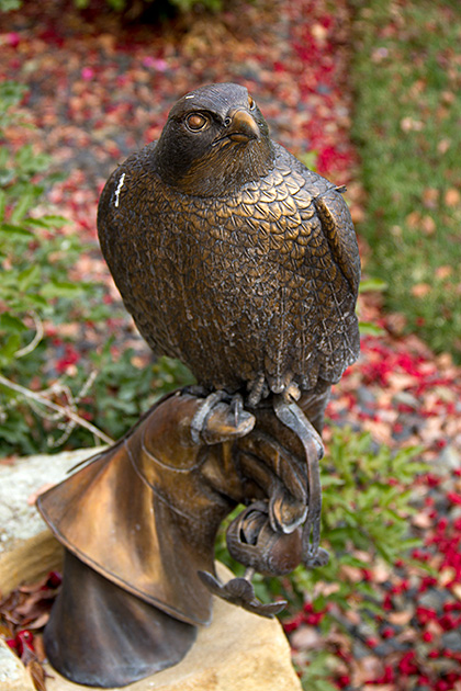 Falcon Statue