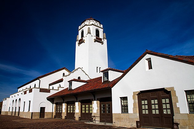 Backside Boise Train Depot