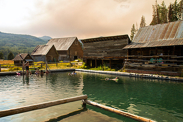 Burgdorf Hot Springs 21 Idaho 1976