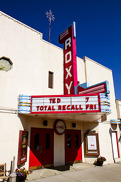 Roxy movie theater Cascade, Idaho