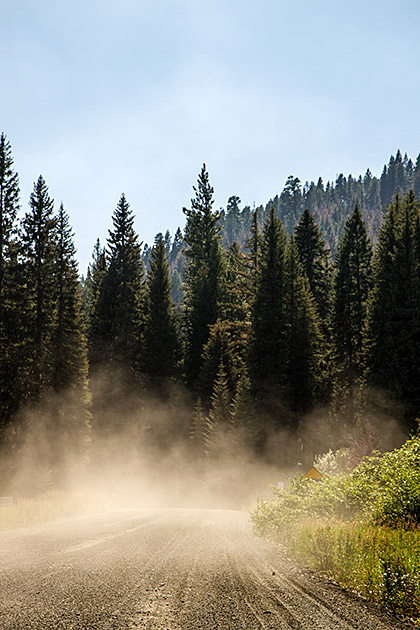 Dusty Idaho Roads