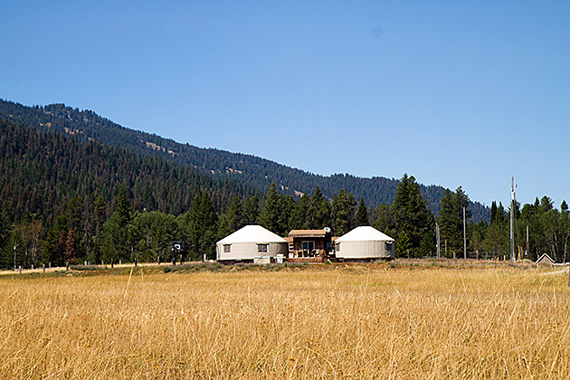 Mangolian Style Tent House Idaho