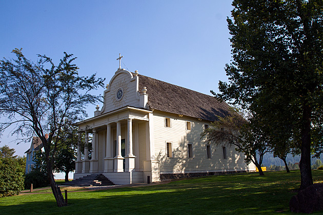 The Cataldo Mission - Idaho's Oldest Building 1 Cataldo Mission