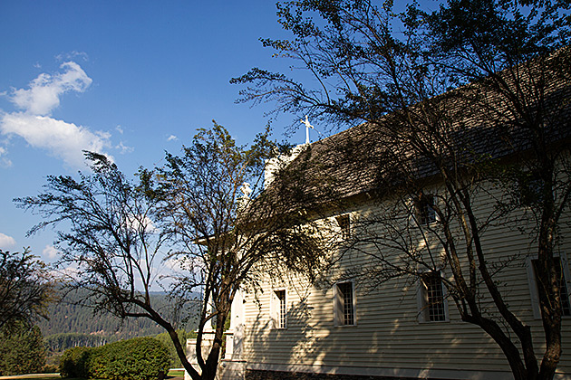 The Cataldo Mission - Idaho's Oldest Building 9 Cross Idaho
