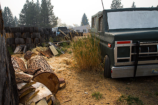 Wooden SUV