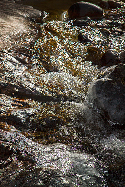 Table Mountain... and Crime in the Tetons 13 Ice River