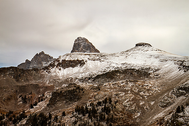 Table Mountain... and Crime in the Tetons 21 Snowy Mountain