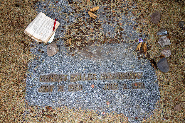 The Old Man and the Potato - Hemingway in Idaho 1 Grave of Ernest Hemingway