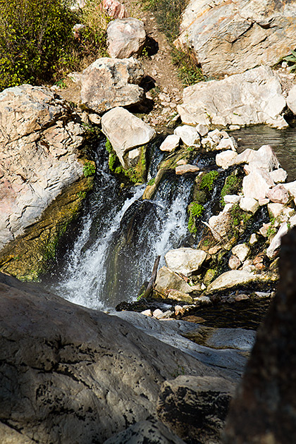 Goldbug Hot Springs 10 Hot Spring Waterfall