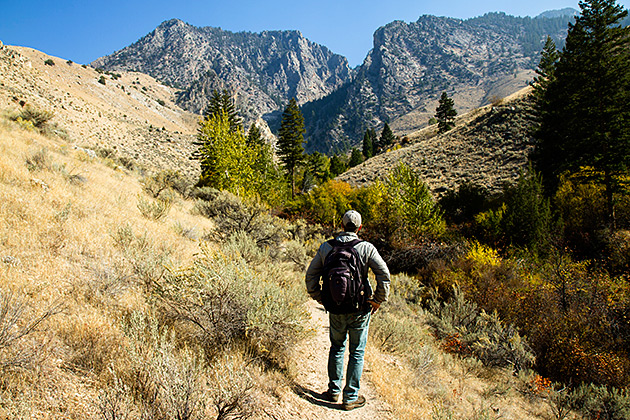 Goldbug Hot Springs 5 Starting A Hike