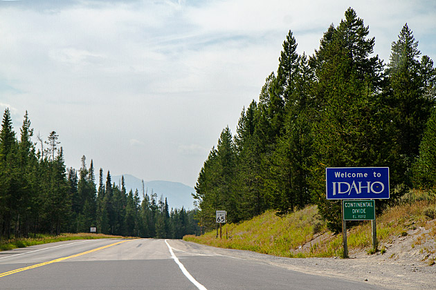 Howdy Idaho! 1 Welcome to Idaho sign