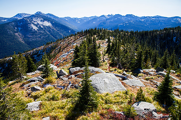 Grizzly Patrol Hikes to Hidden Lake 24 Red top Mountain