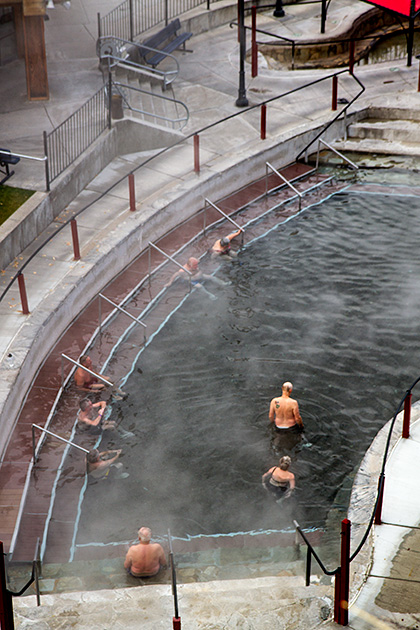 Taking a Break in Lava Hot Springs 3 Hot Spring Hang Out