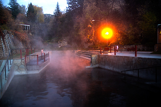 Taking a Break in Lava Hot Springs 7 Steaming Glow