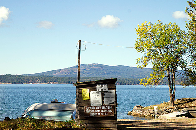 The Pend Oreille Scenic Byway 9 Island View Harbor