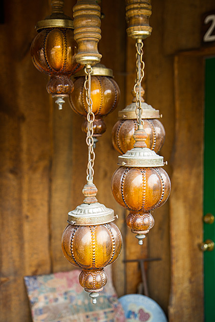 The Tough Little Town of Riggins 2 Old Western Lamps
