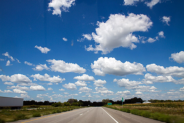 Go West, Young Men! 3 Puffy Clouds