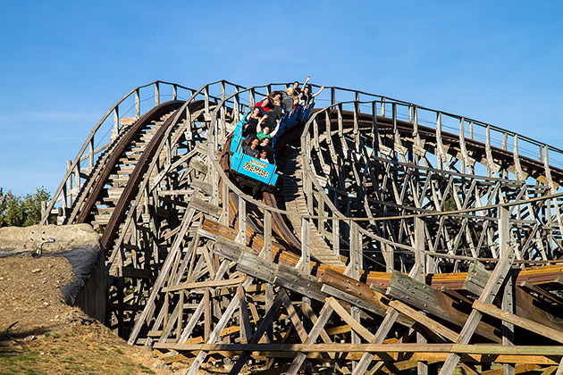 Wooden Roller Coaster Idaho