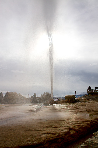 The Wonders of Soda Springs 2 Geyser Soda Springs