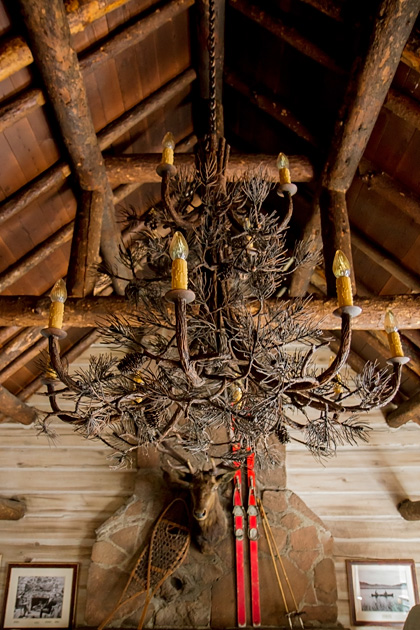 Pine Chandelier